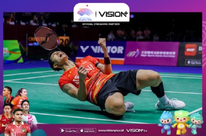 Jadwal Bulu Tangkis Asian Games 2022, Saksikan di Vision+