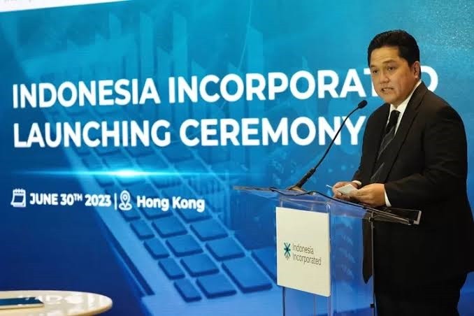 Erick Thohir Resmi Luncurkan Website Indonesia Incorporated
