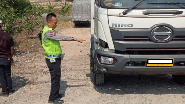 Kecelakaan di Lampung Selatan, Pemotor Tewas Mengenaskan Terlindas Ban Truk