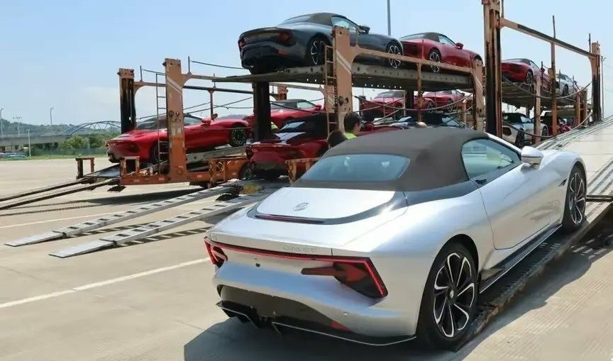 MG Cyberster, Sedan Listrik Bertenaga Buas mulai Diproduksi di China