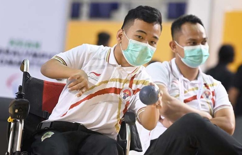 Mantap! Cabor Boccia Beri Indonesia Emas ke-7 di Asian Para Games 2022