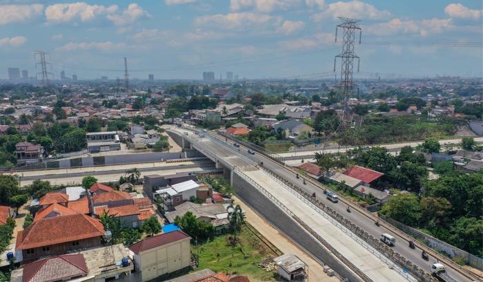 Jalan Tol Serpong-Cinere Bakal Beroperasi dalam Waktu Dekat