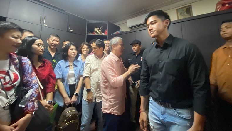 Kaesang Sambangi Vihara Amurva Bhumi di Jaksel, Dengar Keluhan soal Sengketa Tanah