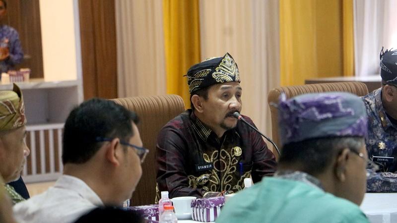 Pj Bupati Tanah Laut Minta Semua SKPD Bantu Tangani Karhutla dan Krisis Air Bersih