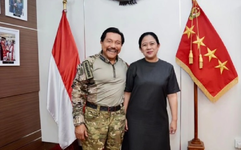 Puan Maharani Bertemu AM Hendropriyono: Ngobrol Seru