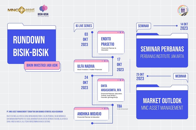 Ramaikan Bulan Inklusi Keuangan 2023, MNC Asset Luncurkan Program BISIK-BISIK