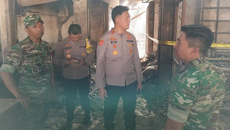 Puslabfor Polri Dikerahkan Ungkap Penyebab Kebakaran Pasar Leuwiliang Bogor