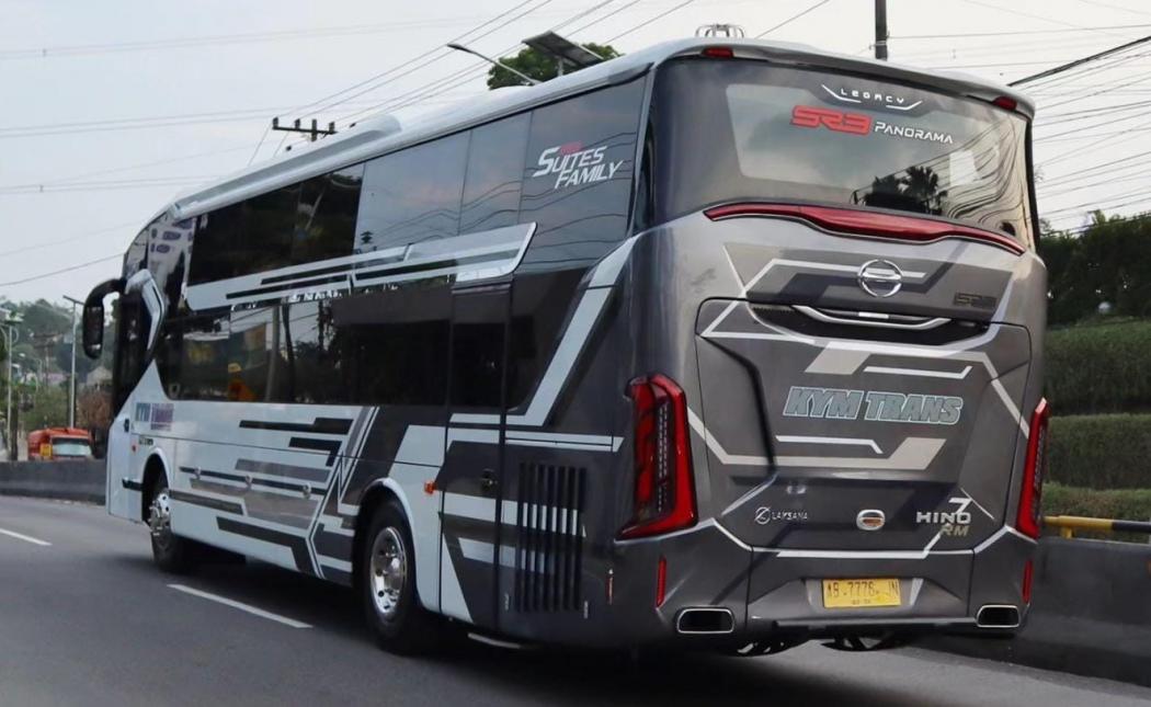 PO KYM Trans Rilis 2 Sleeper Bus Mewah, Ciri Khas Livery Hello Kitty Hilang