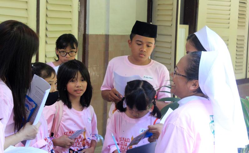 Potret Toleransi di Semarang, Puluhan Anak Lintas Agama Belajar Kehidupan Biara