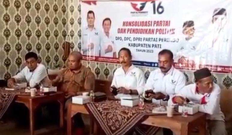 Konsolidasi di Pati, Partai Perindo Jateng Bekali Ratusan Saksi untuk Amankan Hasil Suara 