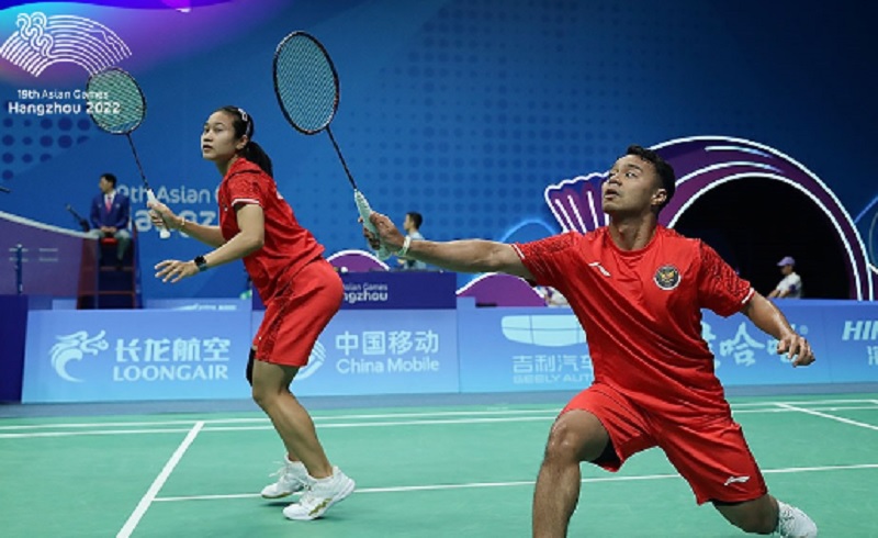 Hasil Asian Games 2022: Rehan/Lisa Angkat Koper di Babak Pertama