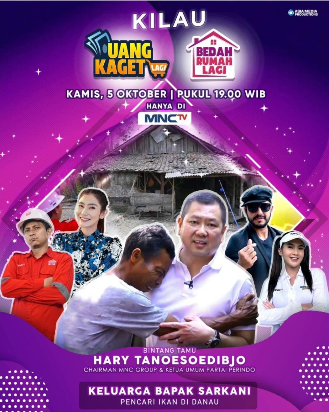 Saksikan Bedah Rumah dan Uang Kaget di MNCTV