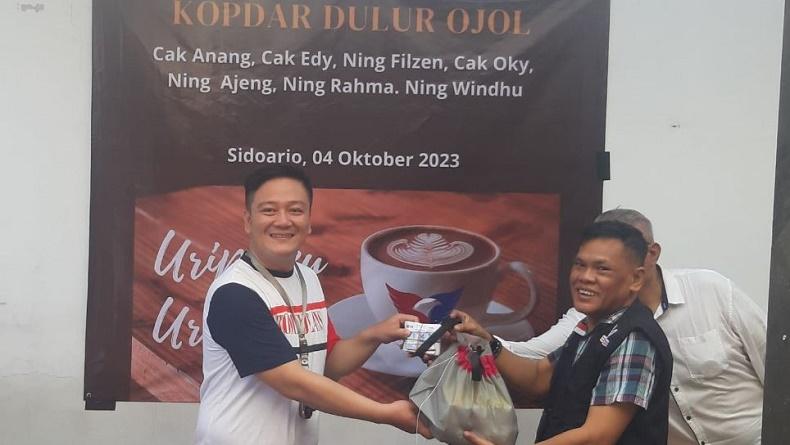 Dapat KTA Berasuransi, Ini Harapan Driver Ojol pada Bacaleg Partai Perindo di Sidoarjo