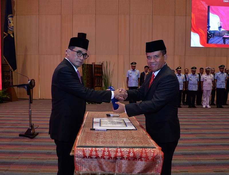 Menhub Lantik Marsekal Madya TNI Kusworo Jadi Kepala Basarnas  