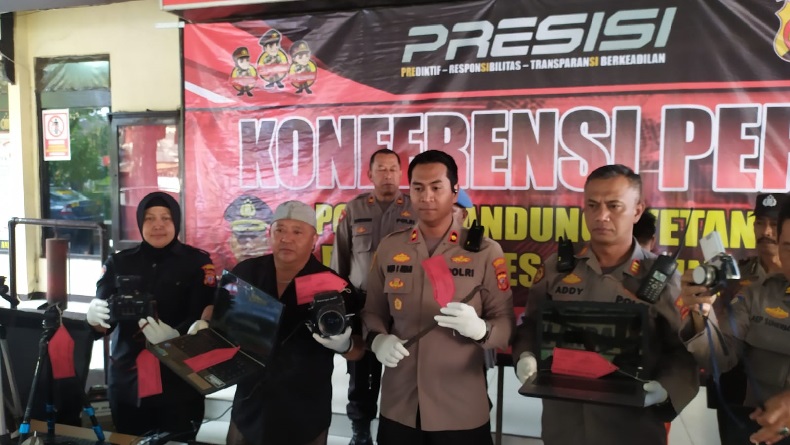 2 Pemulung Bobol Kantor Event Organizer di Cihapit Bandung, Gasak Laptop-Televisi dan PS