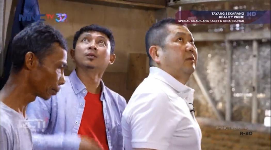 Hary Tanoesoedibjo Jadi Bintang Tamu Spesial di Bedah Rumah, Cek Langsung Kondisi Rumah Sarkani