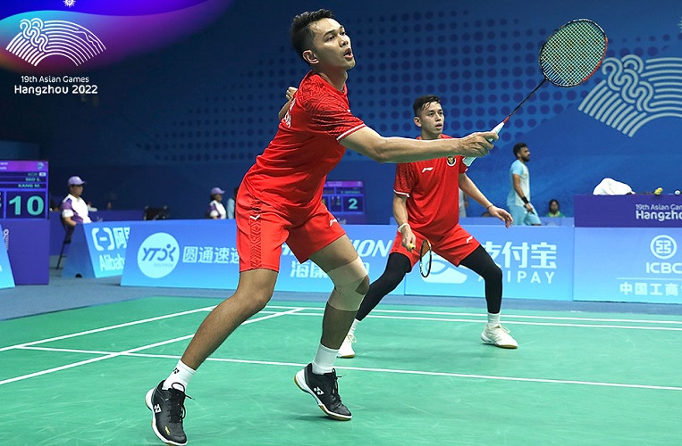 Pertama dalam Sejarah, Ganda Putra Indonesia Gagal Raih Medali Asian Games