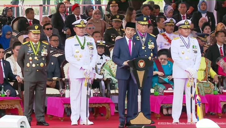Jokowi Minta TNI Jaga Kondisi Damai di Pemilu 2024, Segera Padamkan Percikan Sekecil Apa pun