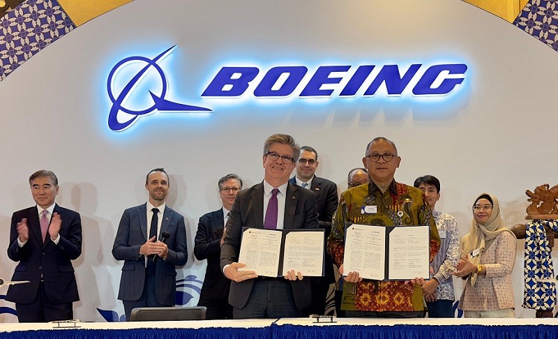 Kemenhub Gandeng Boeing Tingkatkan Industri Penerbangan Indonesia 
