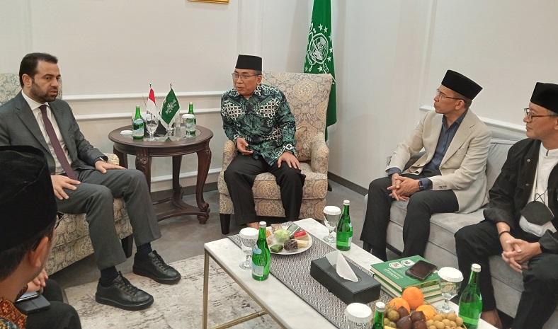 Silaturahmi ke PBNU, MHM Bakal Libatkan Nahdlatul Ulama dalam Agenda Internasional