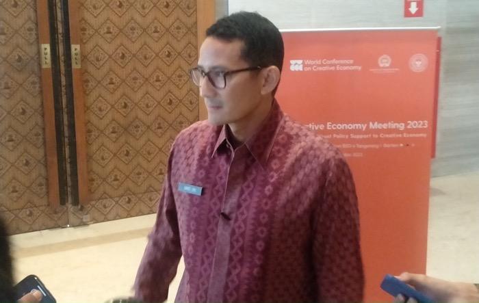 Sandiaga Uno Sebut Nilai Ekspor Ekonomi Kreatif RI Tembus Rp1,3 Triliun