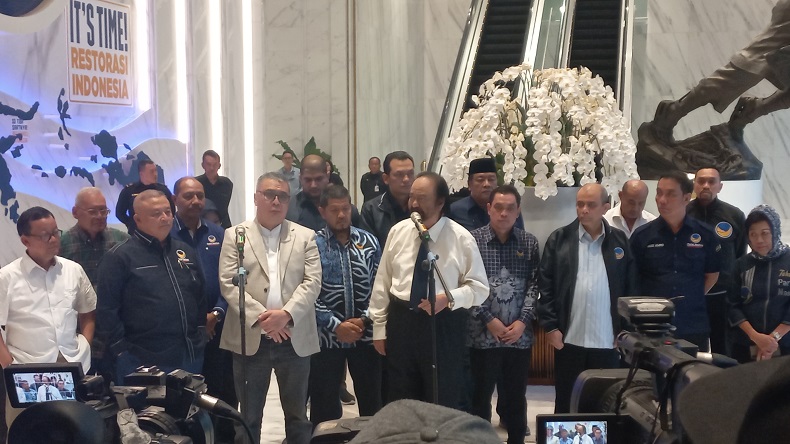 Surya Paloh Ngaku Instruksikan SYL Mundur dari Mentan demi Hormati Penyidikan