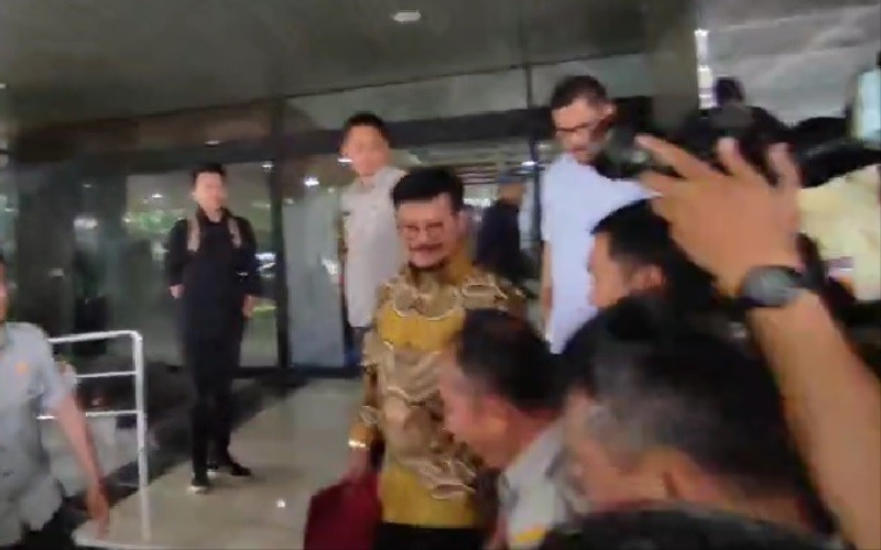 Mentan Syahrul Yasin Limpo Tinggalkan Kementan Bawa Map Merah, Menuju Istana?
