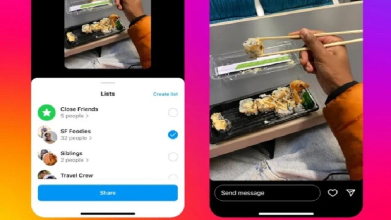 Instagram Uji Fitur Baru untuk Stories, Pengguna Bisa Berbagi Cerita ke Grup Lebih Kecil