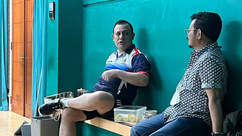 Polda Metro Jaya Dalami Foto Pertemuan Firli Bahuri dan SYL di Lapangan Bulu Tangkis