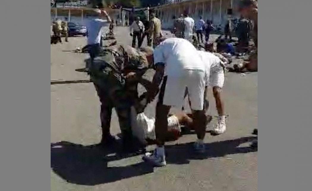 100 Orang Tewas akibat Serangan Drone di Akademi Militer Suriah, Mayat-Mayat Bergelimpangan