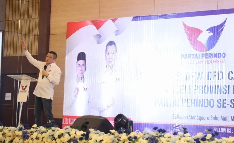 Konsolidasi di Sulut, Hary Tanoesoedibjo Tegaskan Komitmen Partai Perindo Perjuangkan Kesejahteraan Rakyat