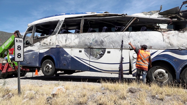 Kecelakaan Bus di Meksiko, 16 Imigran Venezuela dan Haiti Tewas