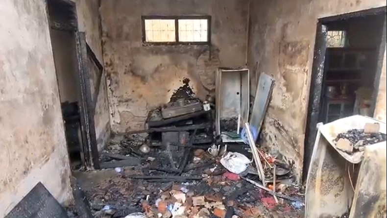 Diduga Ulah ODGJ Bakar Sampah, 3 Rumah di Bandar Lampung Ludes Terbakar