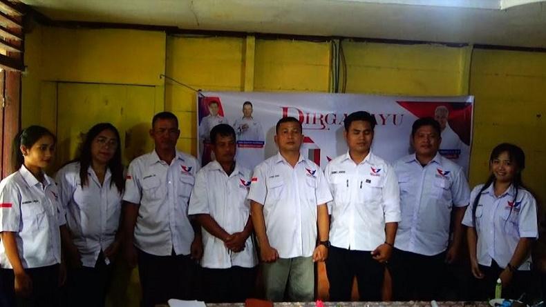 Rayakan HUT ke-9, Partai Perindo di Nias Santuni Nenek Lumpuh Bersama 4 Cucu Yatim Piatu