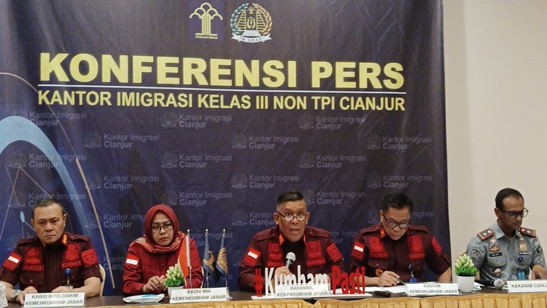 2 WNA asal Nigeria Ditangkap Petugas Imigrasi Cianjur karena Overstay 1 dan 4 Tahun