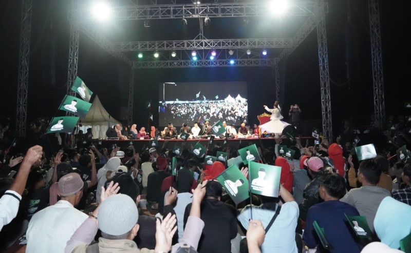 Gelar Sholawat Kebangsaan, Sahabat Ganjar Berharap Pemilu 2024 Damai dan Kondusif