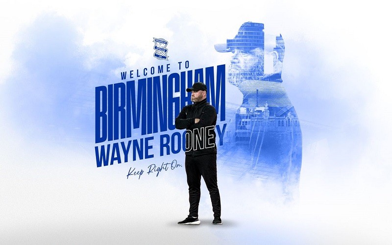 Wayne Rooney Resmi Tangani Birmingham City, Bakal Hadapi Elkan Baggott