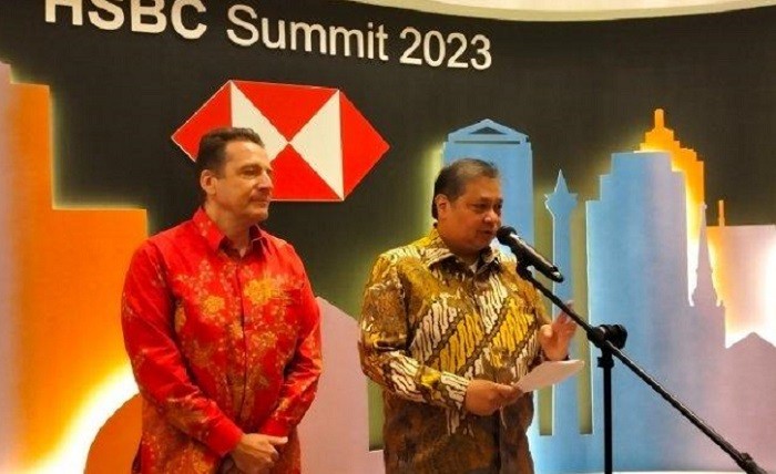 Wakili Jokowi di HSBC Summit 2023, Menko Airlangga Soroti Perang Israel-Hamas  