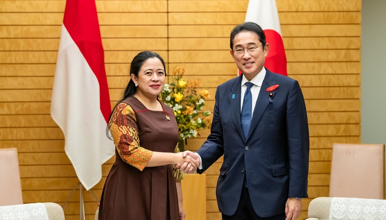 Puan Maharani Bertemu PM Fumio Kishida, Ajak Jepang Investasi di Proyek IKN
