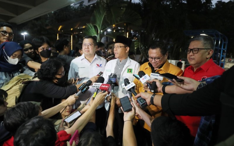 Rapat TPN Ganjar Hari Ini Tak Bahas Cawapres, Hary Tanoesoedibjo: Masih Terlalu Pagi