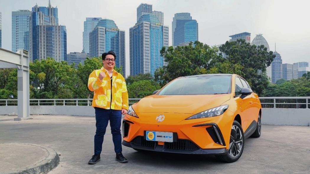 Mobil Listrik MG 4 EV Volcano Orange Mengaspal, Bagaimana dengan Ketersediaan Unit