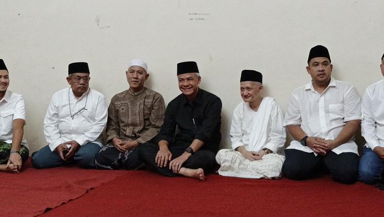 Ganjar Silaturahmi ke Ponpes Al-Falak Bogor, Belajar Ilmu Berjuang dan Cinta Tanah Air