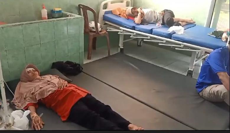  Puluhan Warga Cisalak Cilacap Keracunan usai Makan Nasi Kotak Tasyakuran 