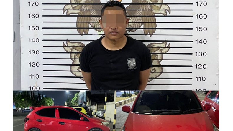 2 Oknum Polisi Ditangkap, Diduga Curi Mobil di Parkiran Mal Boemi Kedaton Lampung