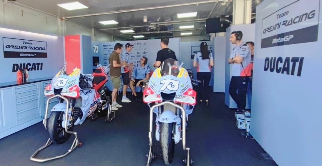 Mengintip Paddock Tim Balap MotoGP Gresini Racing di Sirkuit Mandalika