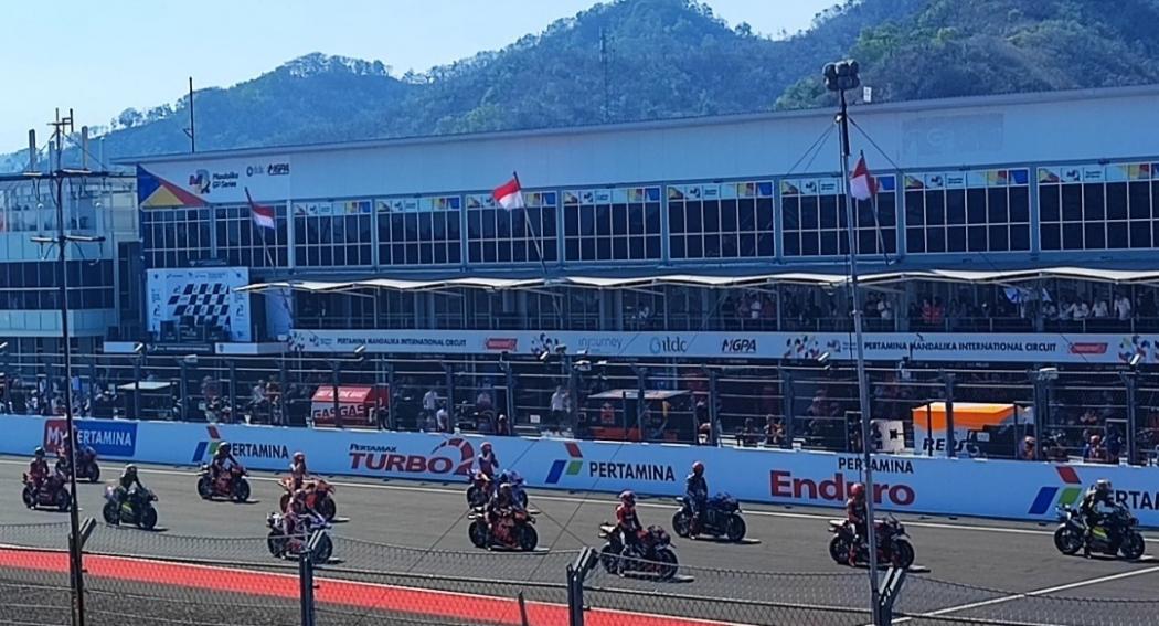 Motor Alami Kendala di Mandalika, Pecco dan Enea Tampil Habis-habisan di Sprint Race