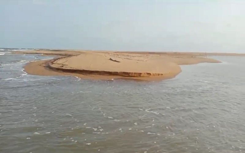 Pendangkalan Muara Sungai Swarangan Tala Semakin Parah, Kapal Nelayan Kesulitan Melaut