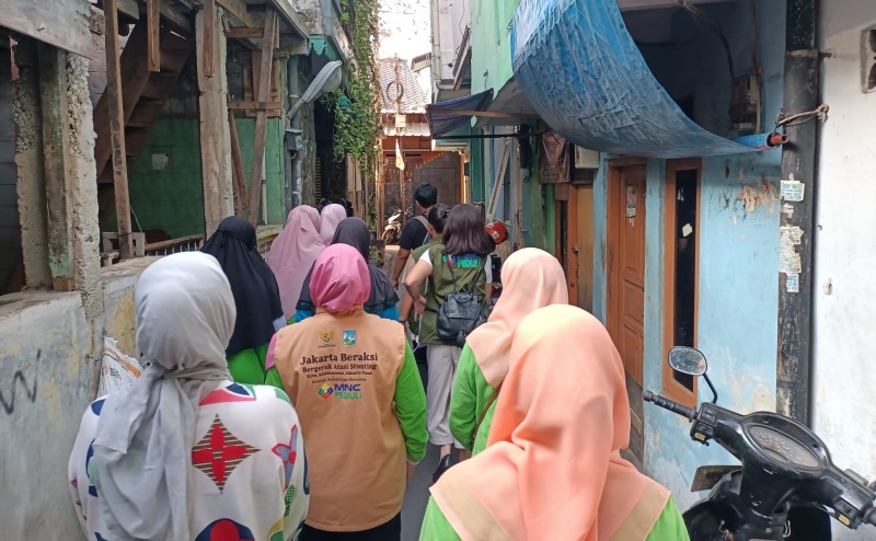 Dapat Asupan Makanan Bergizi dari MNC Peduli, Berat Badan Balita Stunting di Johar Baru Naik