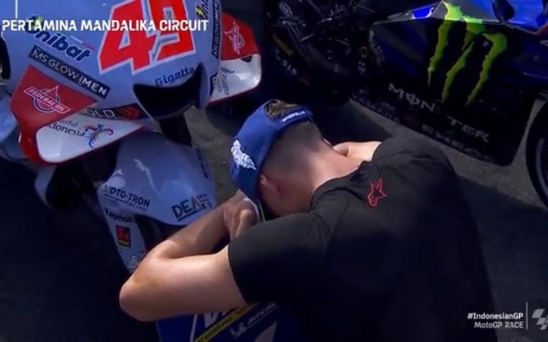 Nangis Usai Finis ke-4 di MotoGP Indonesia 2023, Fabio Di Giannantonio: Balapan yang Gila!
