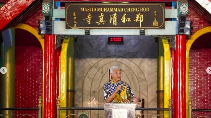 Ganjar Nilai Masjid Cheng Ho jadi Tolok Ukur Keberagaman, Ini 5 Fakta Masjid Cheng Ho Surabaya